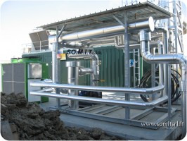 Gruppo Raffreddamento dei Gas in Centrale a Biomasse